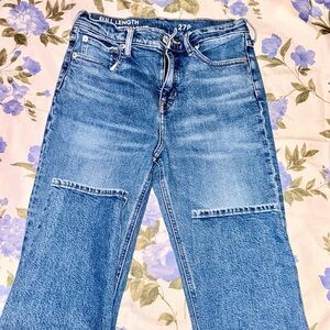 J. Crew Women's Straight Leg Jeans - Blue